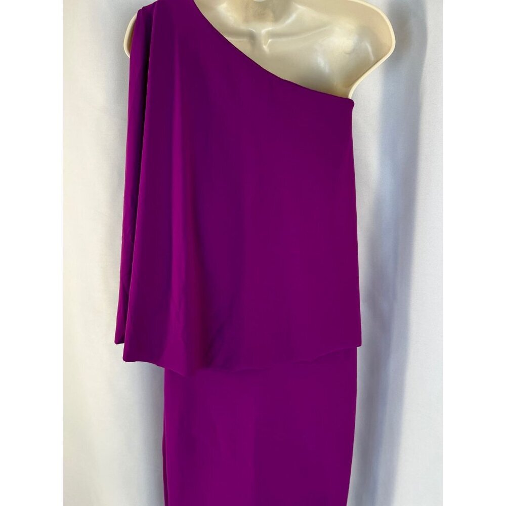 Chiara Boni La Petite Robe Purple Back Drape Gown $995 - Picture 9 of 15
